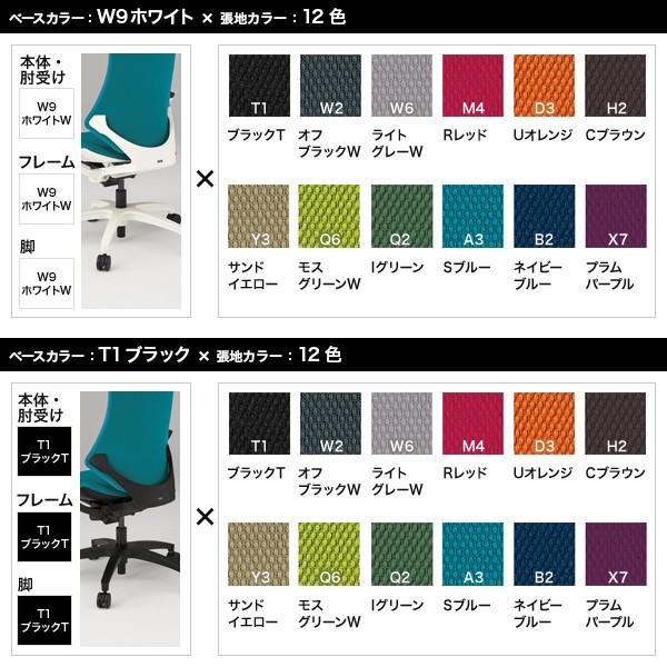 イトーキ オフィスチェア ワークチェア 布張り ハイバック 樹脂 イトーキ オフィスチェア ワークチェア 布張り ハイバック 樹脂