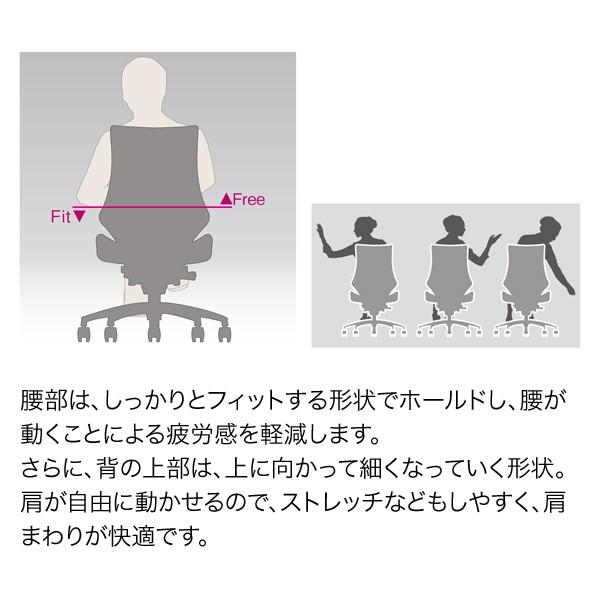 エフ オフィスチェア メッシュ イトーキ チェア ITOKI f プレーン