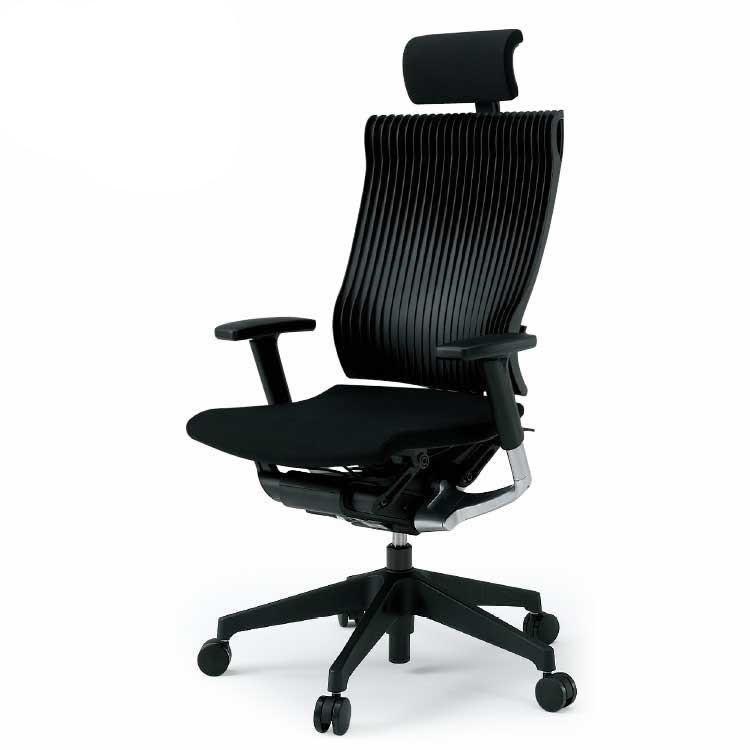 中古】イトーキ スピーナ オフィスチェア 背クロスハンガー付 可動肘付