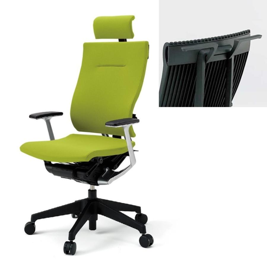 スピーナ - 事務室女性議長 エクストラハイバック イトーキ ITOKI Spina 背差し交わす 725T1 T型肘付 ハンガー付 据えつける オフィス、ワークチェア-オフィスチェア