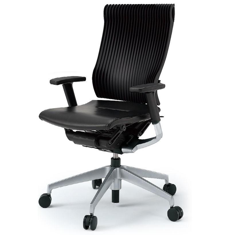 ダブル／ミストブルー イトーキ オフィスチェア スピーナ エラストマー