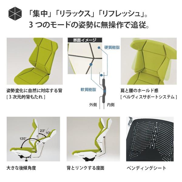 フリップフラップ オフィスチェア イトーキ チェア Exハイバック