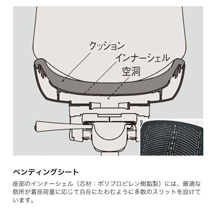 オフィスチェア アクト チェア プレーン メッシュバック エクストラハイバック 樹脂脚 ハンガー付 イトーキ ITOKI Act KG-475JBX-GN まとめ買い3%オフ_16