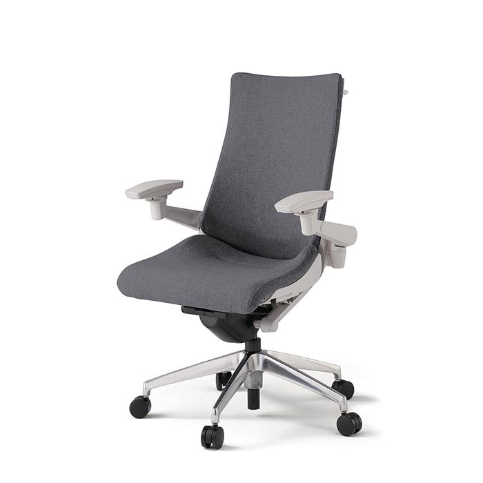 【初期/レア】 オフィスチェア アクト チェア テクスチャード クロスバック ハイバック アジャスタブル肘 アルミミラー脚 ハンガー付 イトーキ ITOKI Act KG-437SAH-ZN 【A1321890605】(47853円)