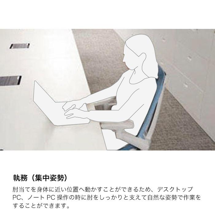 オフィスチェア アクト チェア ハイバック 樹脂脚 ハンガー付 イトーキ ITOKI Act KG-475JEH-GN まとめ買い3%オフ_10