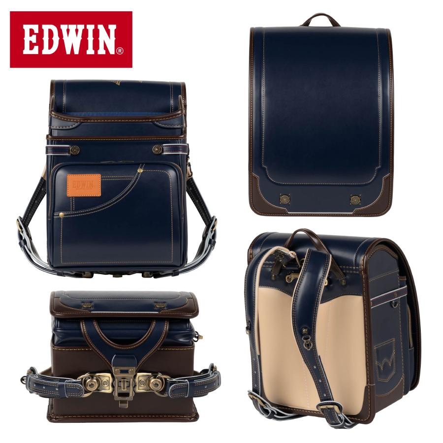 EDWIN エドウィン ランドセル 2025年度 デニム デザイン 安心素材 