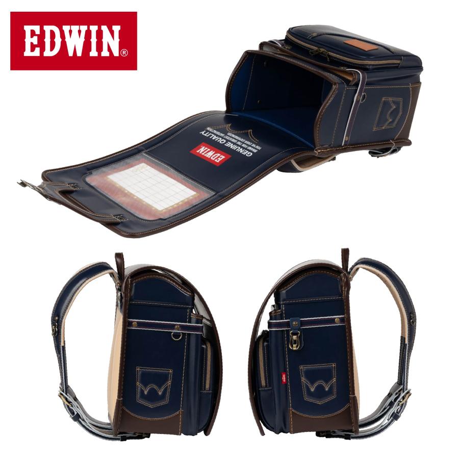 EDWIN エドウィン ランドセル 2025年度 デニム デザイン 安心素材 