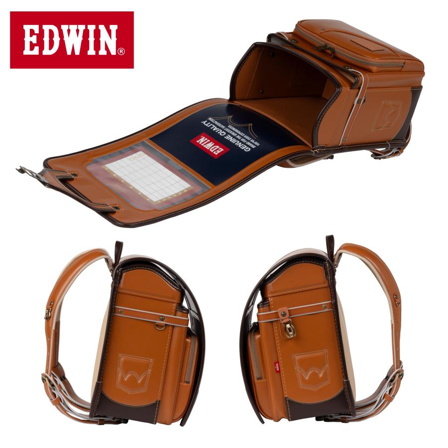 EDWIN エドウィン ランドセル 2025年度 デニム デザイン 安心素材 