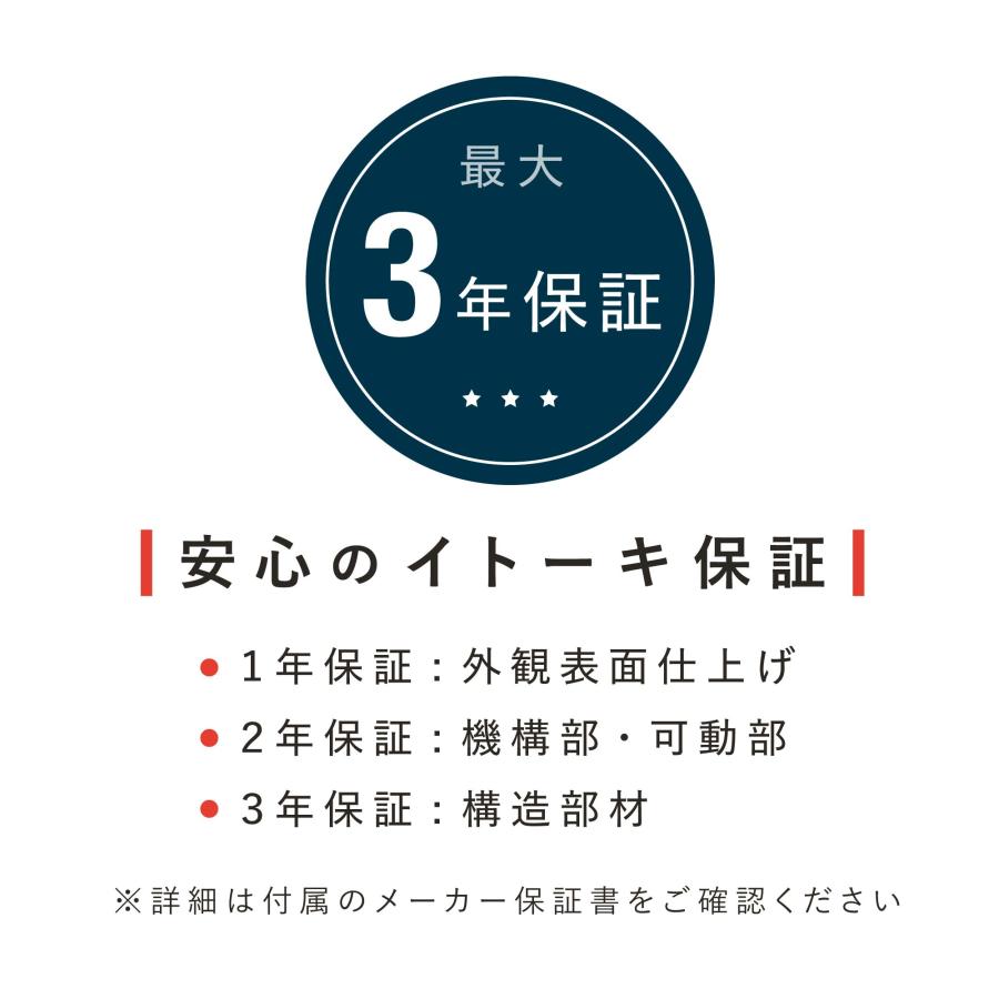 イトーキ サリダ YL9 オフィスチェア 全身を支えるハイバック 通気性に優れたメッシュ形状 高機能ヘッドレスト こだわりの座面 [2500円クーポン4/25-5/19]｜soho-st｜20