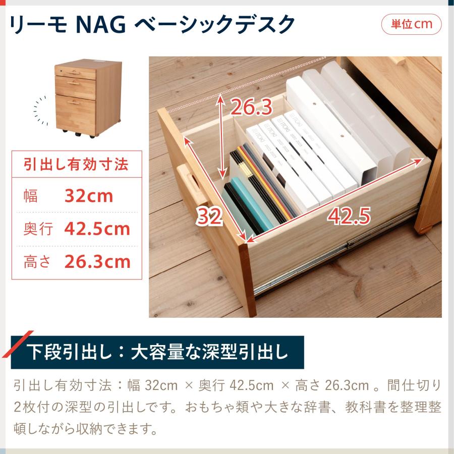 リーモ イトーキ ベーシックデスク NAG-F61 学習机 勉強机 デスク