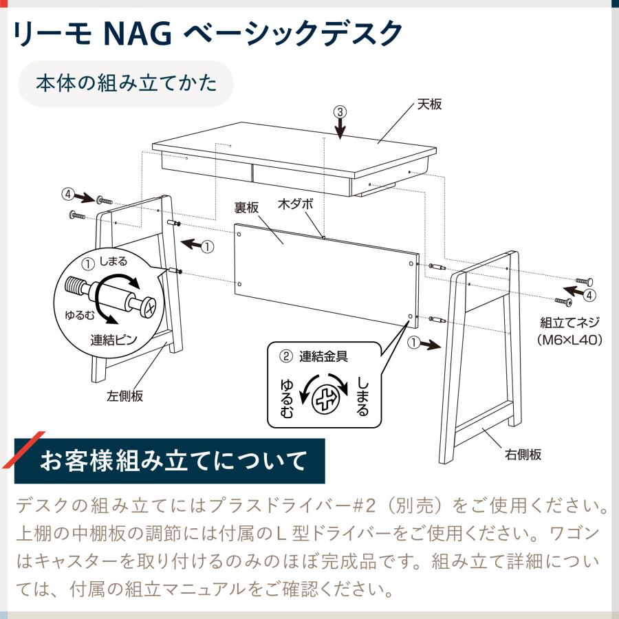 リーモ イトーキ ベーシックデスク NAG-F61 学習机 勉強机 デスク