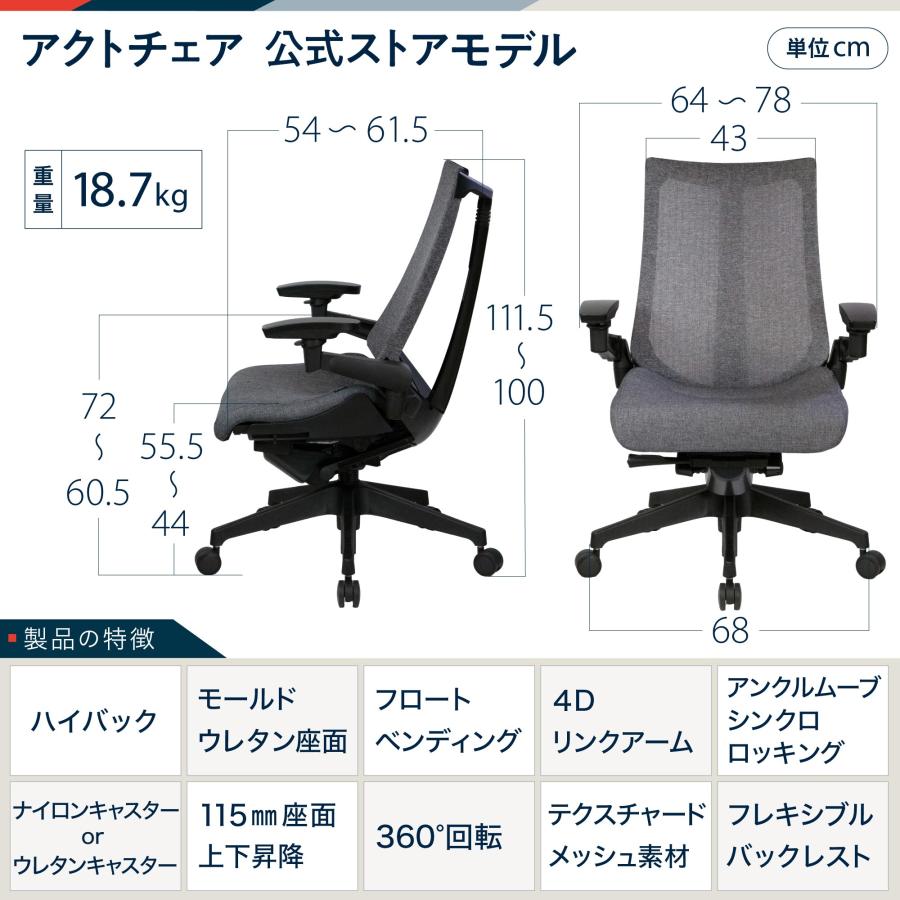 アクト(イトーキ) イトーキ アクトチェア 公式ストアモデル アクト(イトーキ) イトーキ アクトチェア 公式ストアモデル