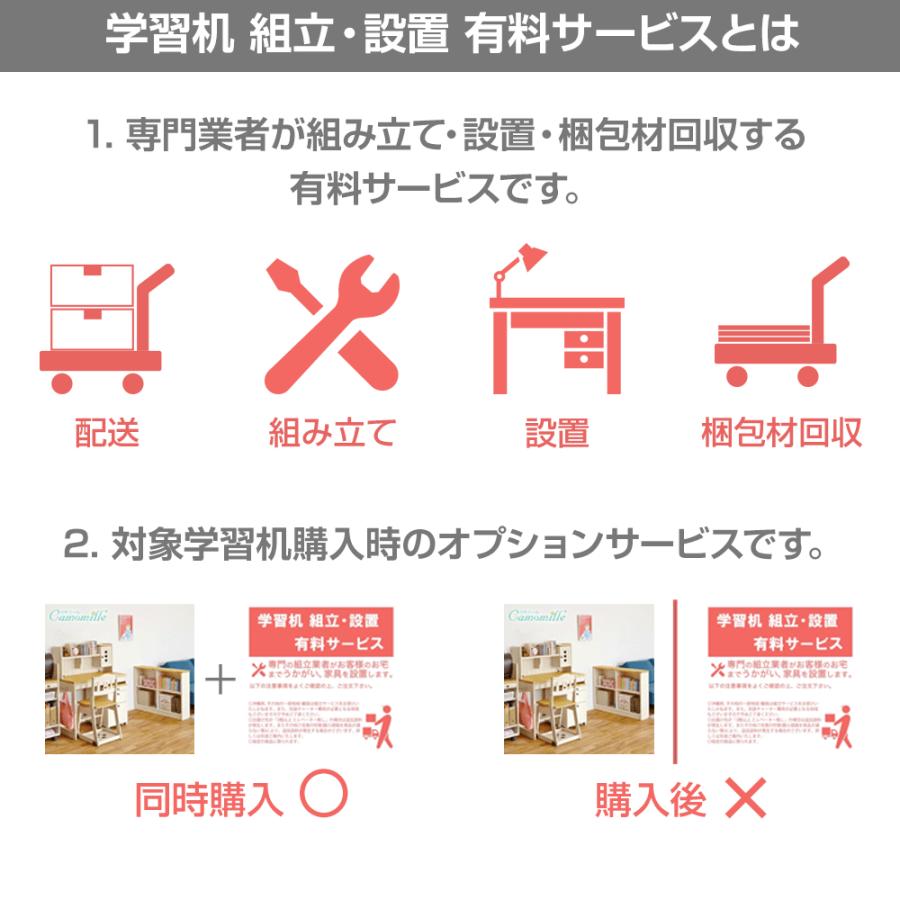 学習机 組み立て・設置サービス 対象商品限定 組立 設置 : イトーキ