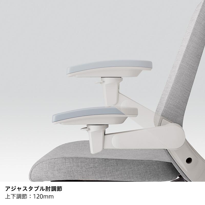 オフィスチェア エクストラハイバック 3Dアーム 可動肘 抗ウイルス加工 メッシュ イトーキ ITOKI ノート チェア Nort KJ-177JVE 在宅 まとめ買い3%オフ_6