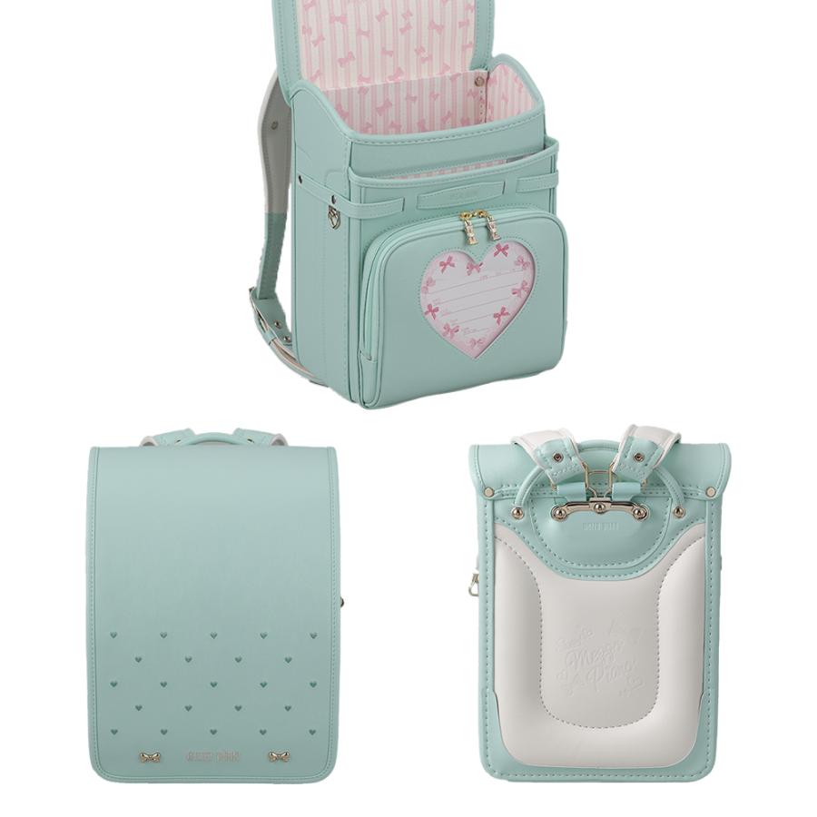 mezzo piano メゾピアノ プティハート ランドセル ハート刺繍