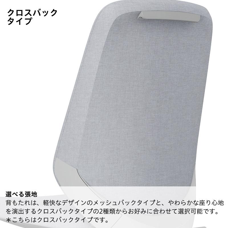 オフィスチェア エクストラハイバック ショルダーサポート 3Dアーム 可動肘 クロス イトーキ ITOKI ノート チェア Nort KJ-137SAEの画像