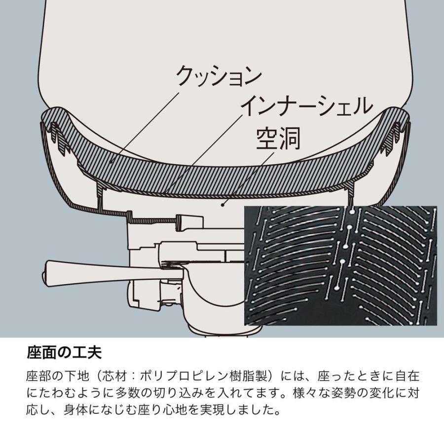 オフィスチェア エラストマーバック 4Dアーム シンクロロッキング 可動肘 イトーキ アクトチェア act ITOKI KG447SC まとめ買い3%オフ_22