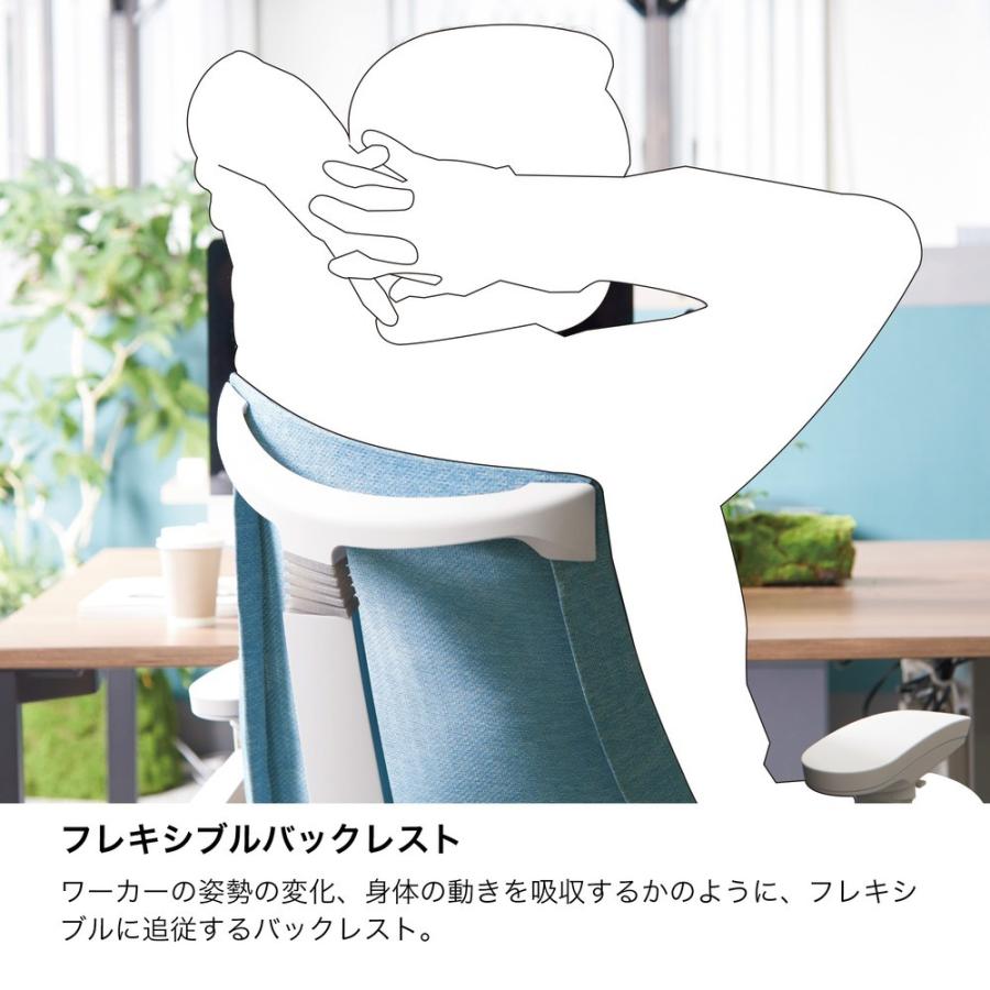 オフィスチェア エラストマーバック 4Dアーム シンクロロッキング 可動肘 イトーキ アクトチェア act ITOKI KG447SC まとめ買い3%オフ_16