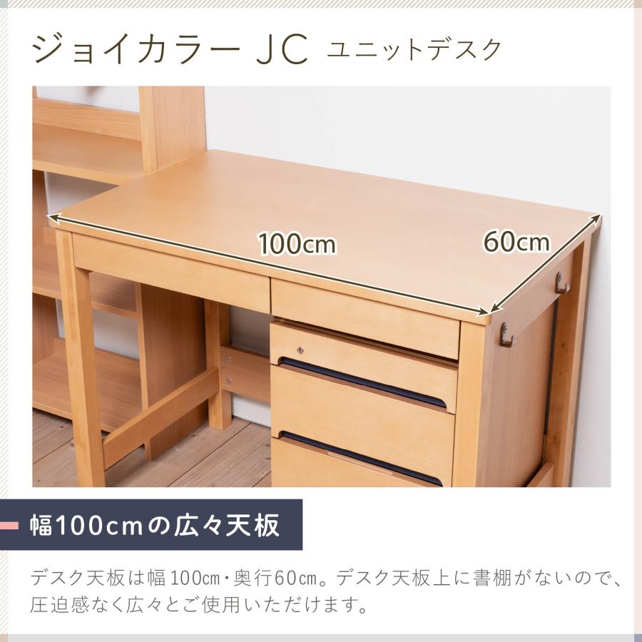 イトーキ 学習机 ジョイカラー ユニットデスク 書棚・ワゴン 3点 イトーキ 学習机 ジョイカラー ユニットデスク 書棚・ワゴン 3点