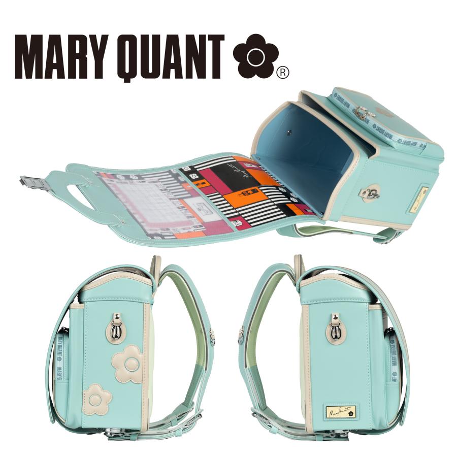 MARY QUANT マリークヮント デイジースクエア 2027年モデル MQR-24017-A マリクワ ランドセル 女の子 おすすめ 人気 ブランド かっこいい 軽い 軽量 P10倍の画像