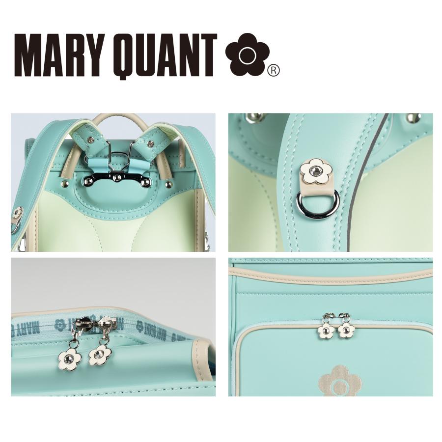 MARY QUANT マリークヮント デイジースクエア 2027年モデル MQR-24017-A マリクワ ランドセル 女の子 おすすめ 人気 ブランド かっこいい 軽い 軽量 P10倍の画像