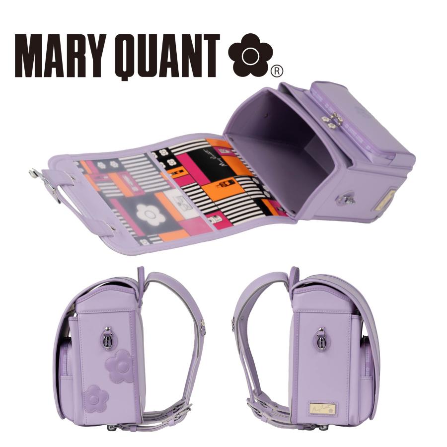 MARY QUANT マリークヮント デイジースクエア 2027年モデル MQR-24017-A マリクワ ランドセル 女の子 おすすめ 人気 ブランド かっこいい 軽い 軽量 P10倍の画像