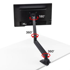 SANWA SUPPLY CR-LA1301BKN2 水平垂直多関節液晶モニターアーム