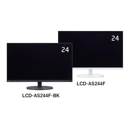 MultiSync NEC LCD-AS244F 24型3辺狭額縁VAワイド液晶ディスプレイ