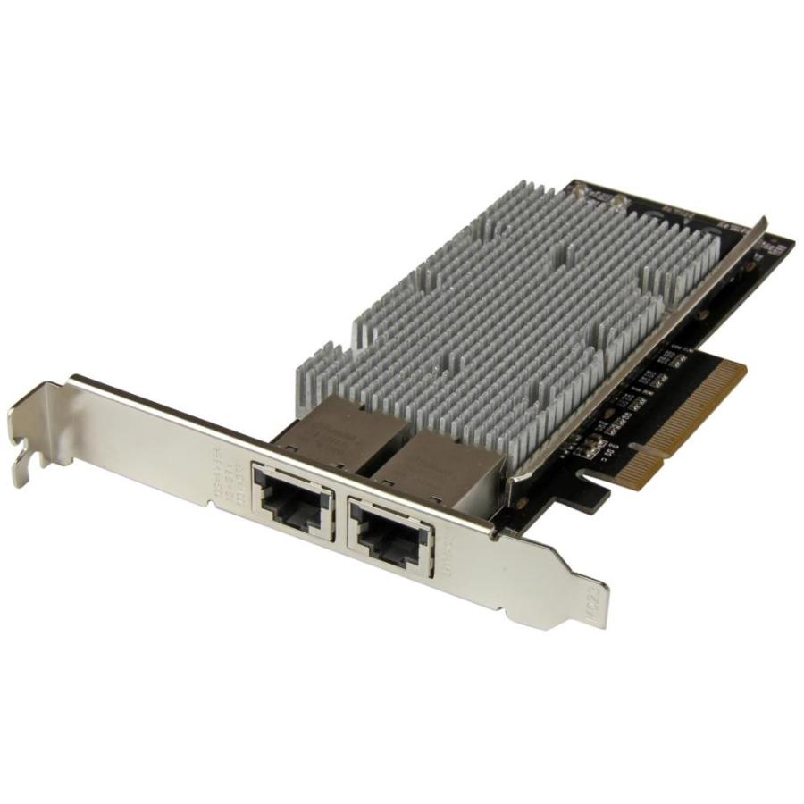 ST20000SPEXI StarTech 10GBase-T Ethernet 2ポート増設PCI Express対応LANカード Intel X540チップ使用10ギガビットイーサネットNIC