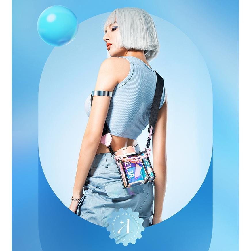 オーロラバッグ 水筒入れ PVC防水 水筒用 倒れない アウトドア 通勤