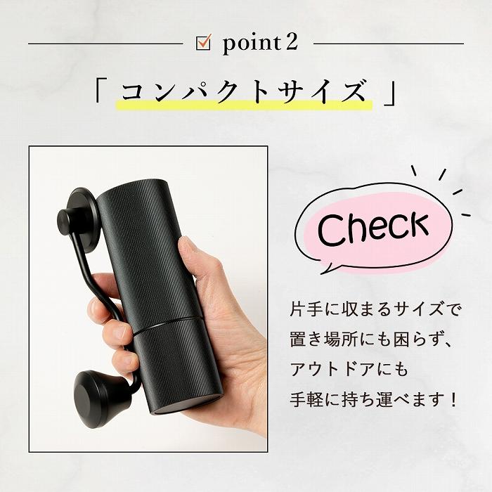 コーヒーミル 手動 高級感ある コンパクト ステンレス 臼式 手動 コーヒーミル 手動 高級感ある コンパクト ステンレス 臼式 手動
