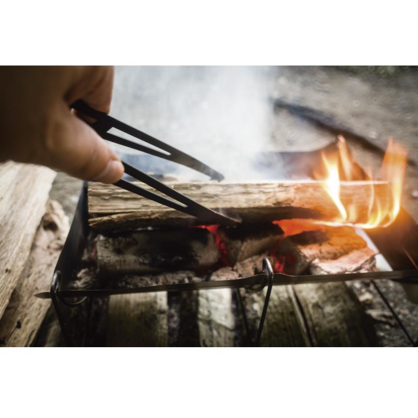 Gazer200 火バサミ トング 薪バサミ キャンプ 焚き火 アウトドア 日本
