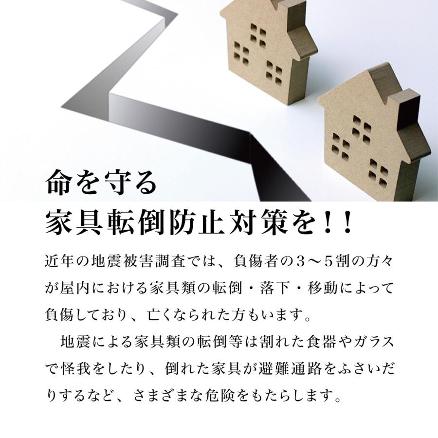 家具転倒防止 マグマ耐震NEO（2本入り）64~86cm 高強度アルミニウム材使用 (N-590)  送料無料 耐震突っ張り棒｜sohou-shop｜07