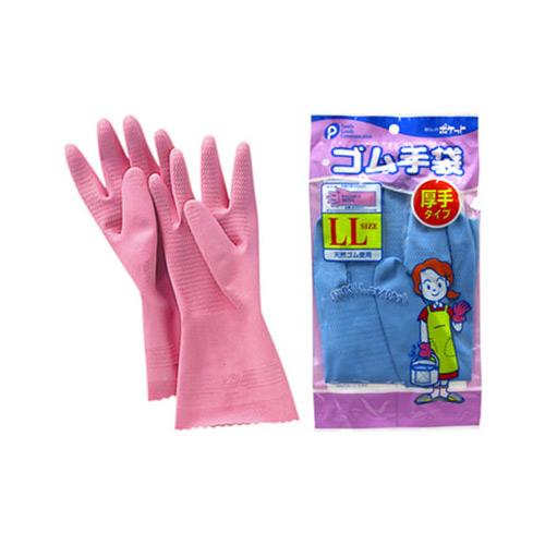 ポケット(Pocket) ゴム手袋 厚手(敏感肌 にオススメ 天然ゴム 抗菌