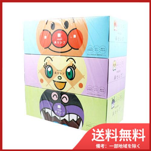 王子ネピア ネピア アンパンマン鼻セレブティシュ 360枚(180組)×3個