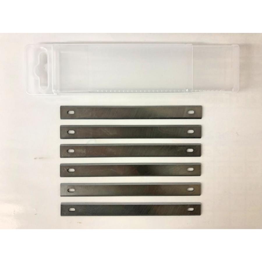 飯田工業 FX120ミニフォルテ用 カンナ刃 125×12×1.0 6枚入り/1 飯田工業 FX120ミニフォルテ用 カンナ刃 125×12×1.0 6枚入り/1