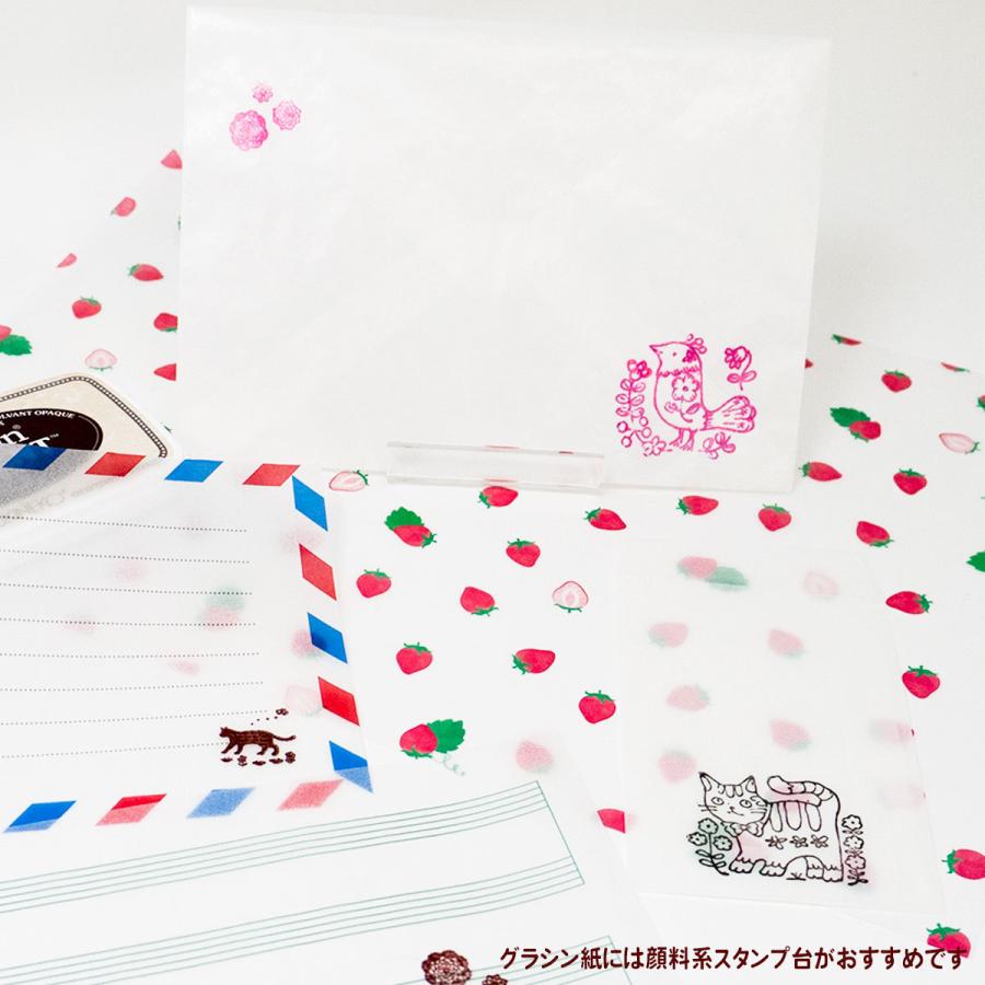 国産グラシン紙封筒【50枚入 小タテ型】白無地 65x100mm 平袋 ポチ袋