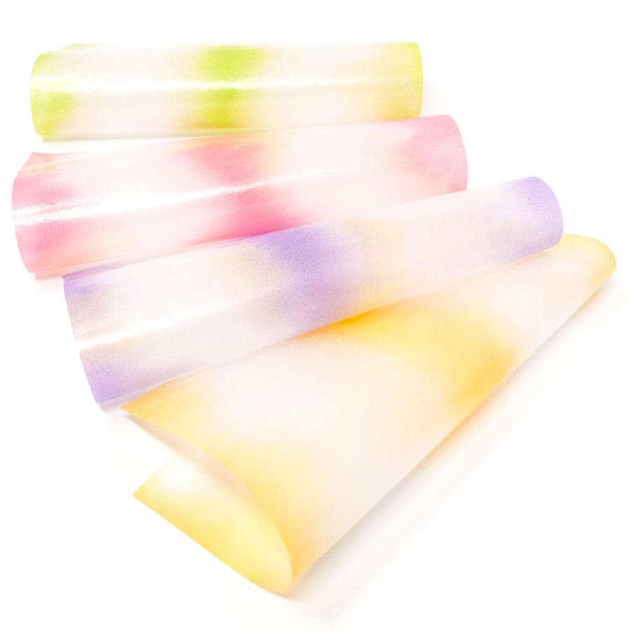 グラシン紙 花彩単柄 折り紙サイズ 150x150mm お花紙 グラデーション ペーパーフラワー素材 薔薇 透けるデザインペーパー Skn 060 そ か な Yahoo 店 通販 Yahoo ショッピング