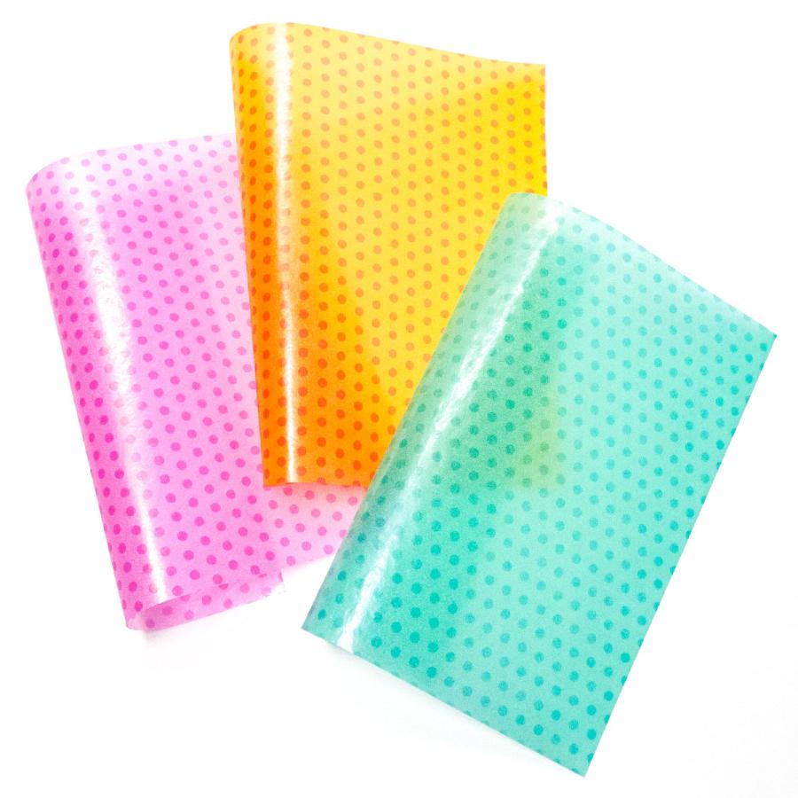 在庫限り グラシン紙 カラフルドット単色 折り紙サイズ 水玉 コラージュ素材 Skn 0 そ か な Yahoo 店 通販 Yahoo ショッピング
