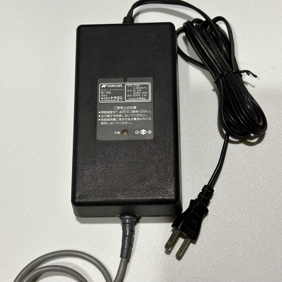 トプコンBC-20A急速充電器 整備済 BT-24QW.BT-24Q.BT-30Q対応 3 トプコンBC-20A急速充電器 整備済 BT-24QW.BT-24Q.BT-30Q対応 3