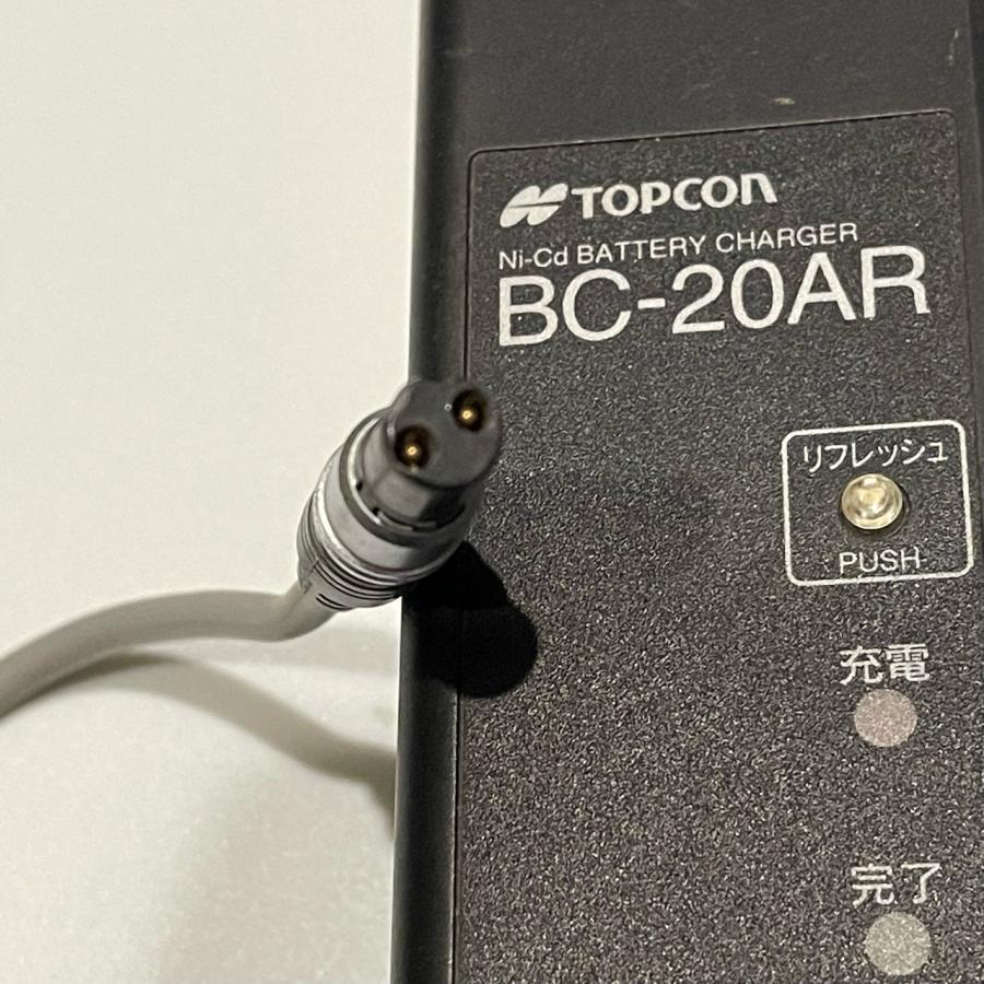 トプコンBC-20AR急速充電器 点検済 BT-24QW.BT-24Q.BT-30Q対応