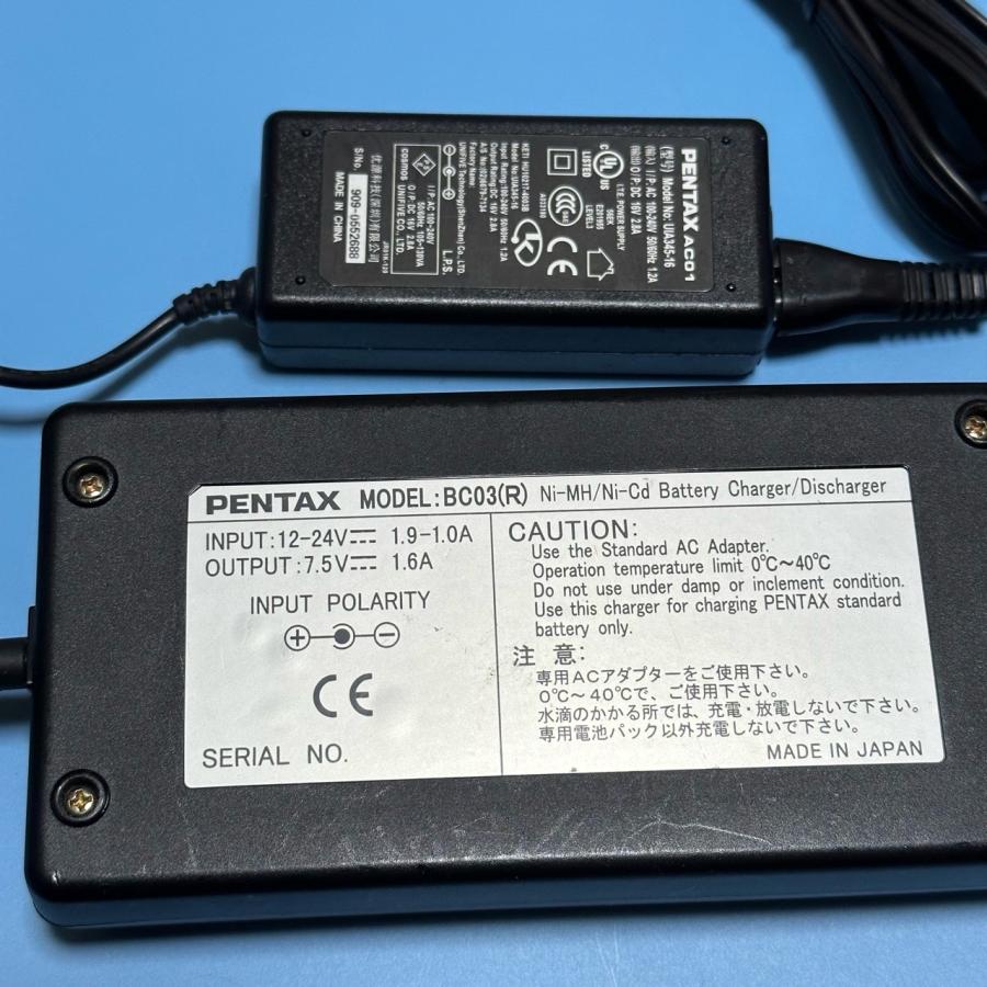 ペンタックスBC03充電器(BP02.MB04.MB02バッテリー用) : 測器 ペンタックスBC03充電器(BP02.MB04.MB02バッテリー用) : 測器