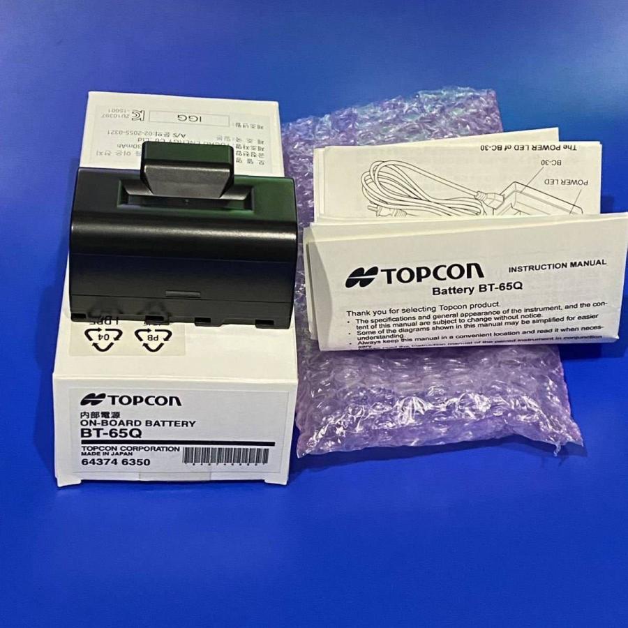 純正品トプコン BT-65Q 新品バッテリー【開封チェック品】GPT 純正品トプコン BT-65Q 新品バッテリー【開封チェック品】GPT