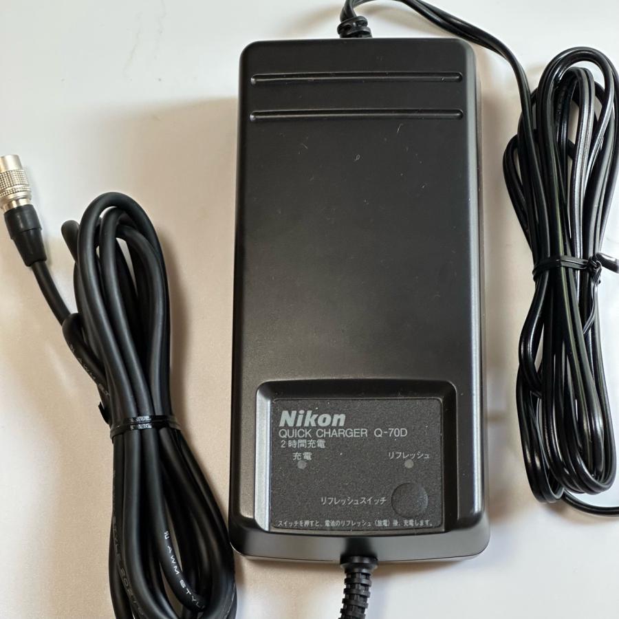 ニコントリンブルQ−70D急速充電器 純正品 程度良い : 測器 ニコントリンブルQ−70D急速充電器 純正品 程度良い : 測器