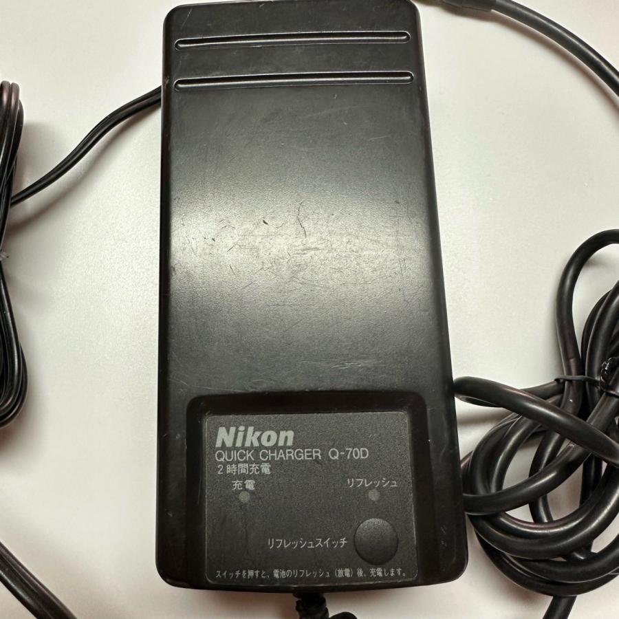 ニコントリンブルQ−70D急速充電器 純正品B : 測器バッテリー