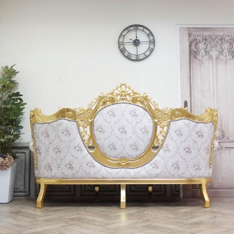 3人掛け ソファ トリプルソファー 三人掛け 3P アンティーク