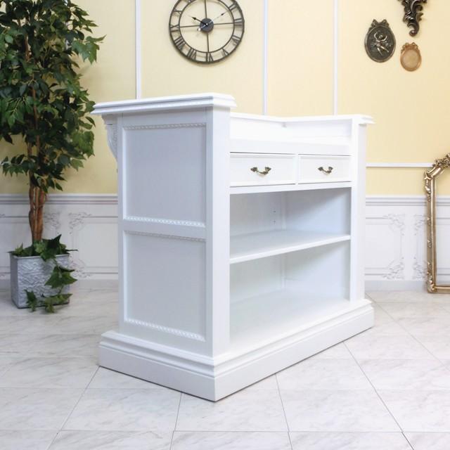 レジカウンターテーブル 1200mm 120cm 1.2m 店舗什器 演説台 レジ台