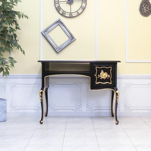 アンティークデスク ネイルテー ブルデスク 猫脚 フレンチ イタ リアン