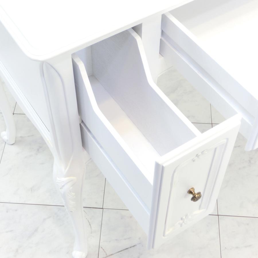 ドレッサーデスク おしゃれ ドレッサー テーブル ロココ調家具