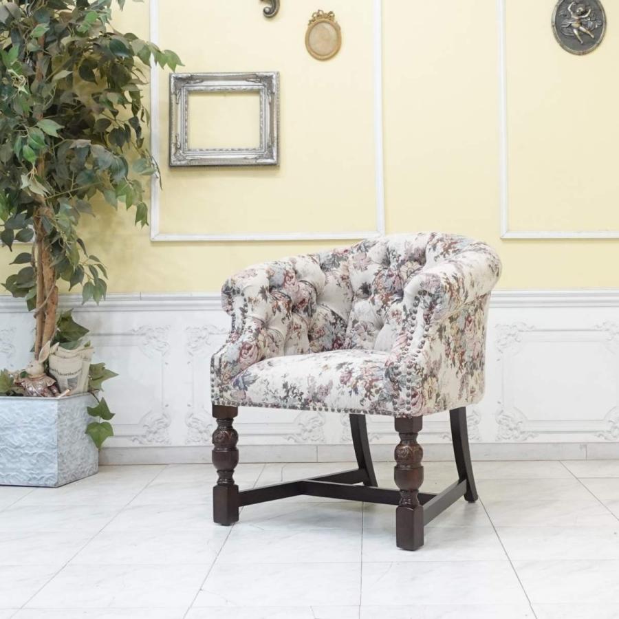 B イギリスアンティーク アームチェア ゴブラン 英国家具 【公式通販】